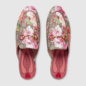 Gucci Bloom Princetown Mules